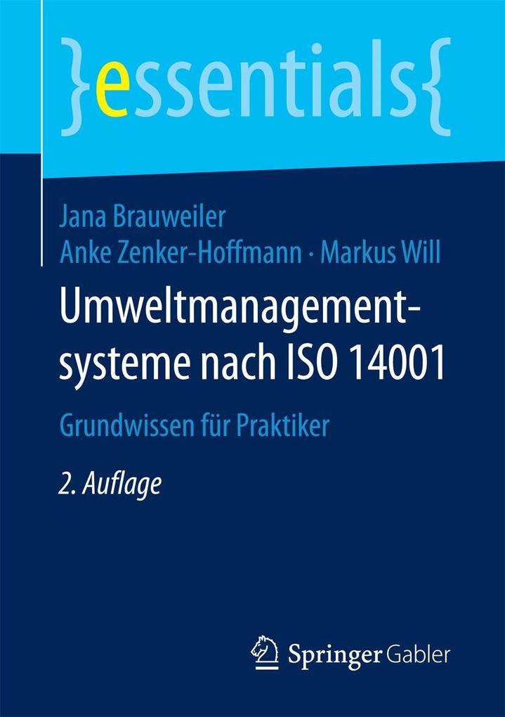 Produktbild: Umweltmanagementsysteme nach ISO 14001 | Jana Brauweiler, Anke Zenker-Hoffmann, Markus Will