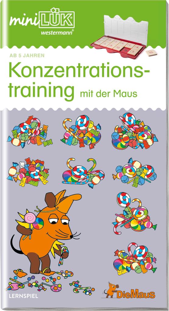 Produktbild: miniLÜK. Konzentrationstraining mit der Maus
