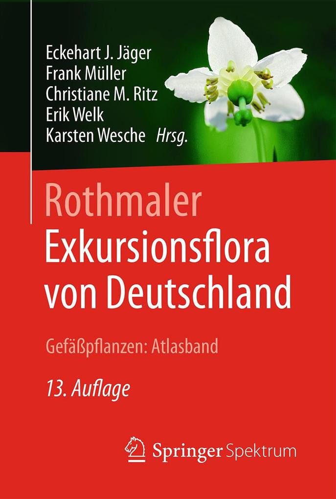 Produktbild: Rothmaler - Exkursionsflora von Deutschland, Gefäßpflanzen: Atlasband