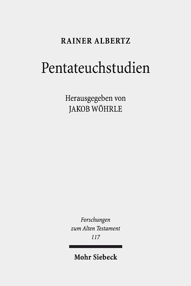 Produktbild: Pentateuchstudien | Rainer Albertz