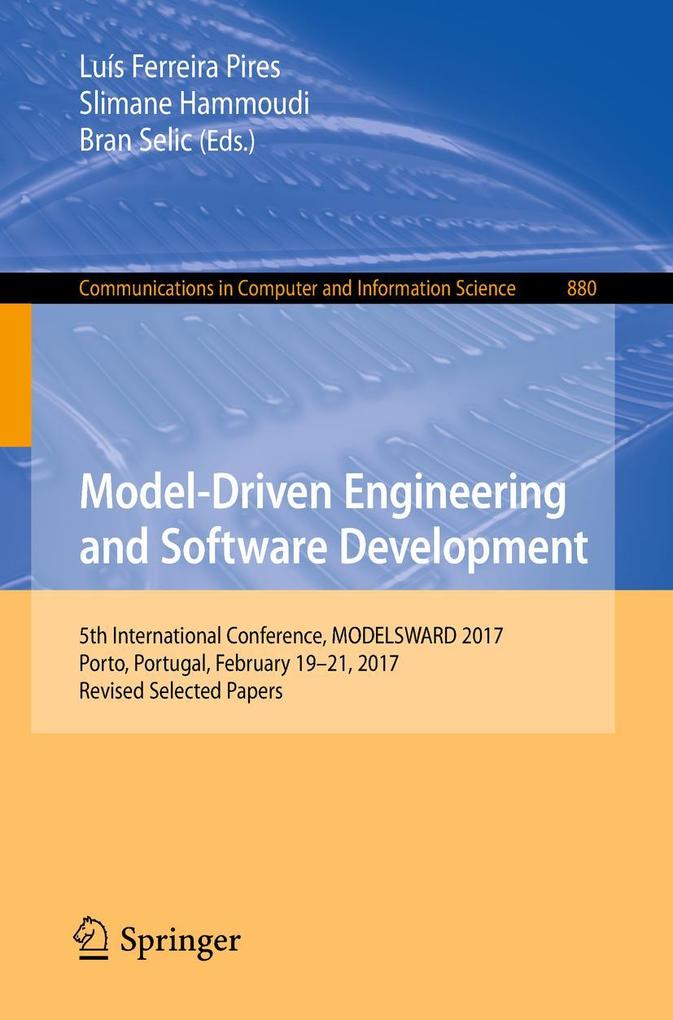 Produktbild: Model-Driven Engineering and Software Development