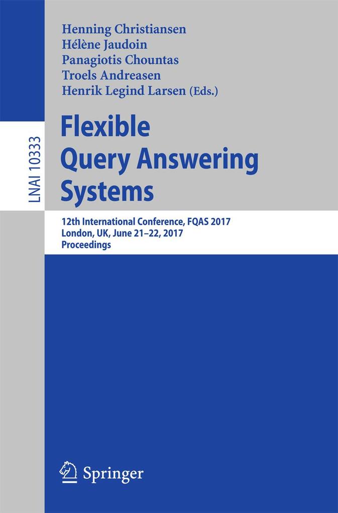 Produktbild: Flexible Query Answering Systems