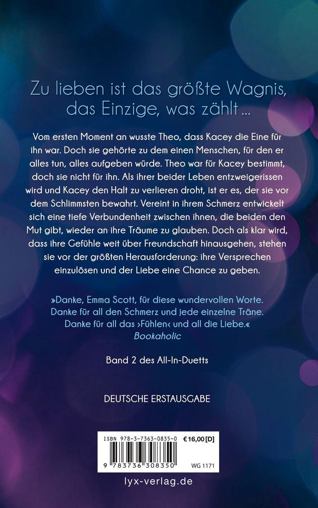 Weitere Ansicht: All in - Zwei Versprechen | Emma Scott