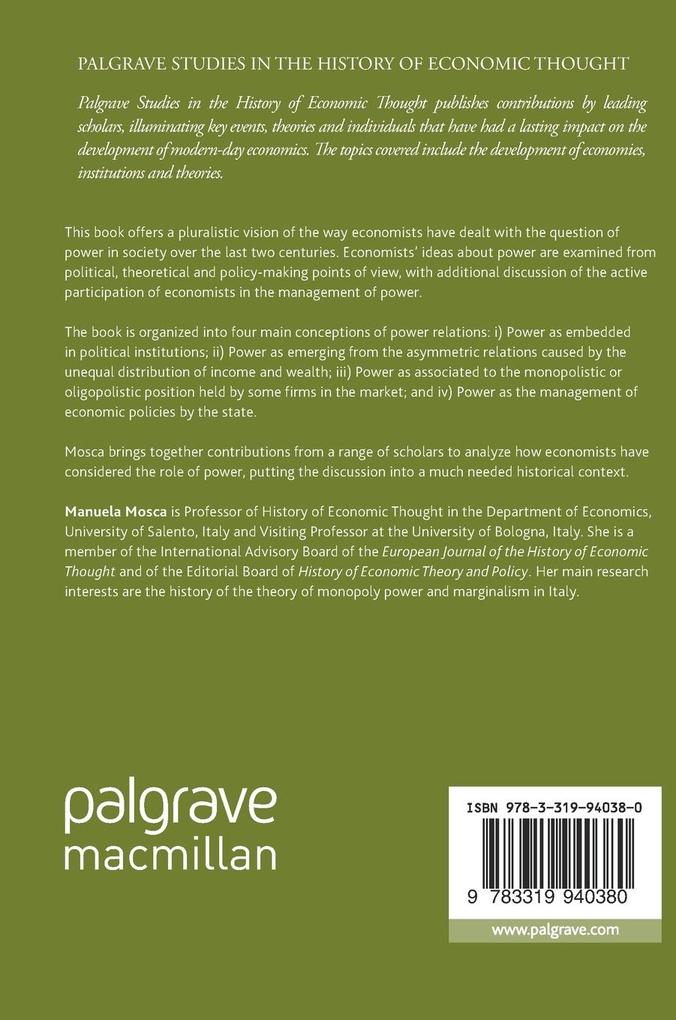 Weitere Ansicht: Power in Economic Thought