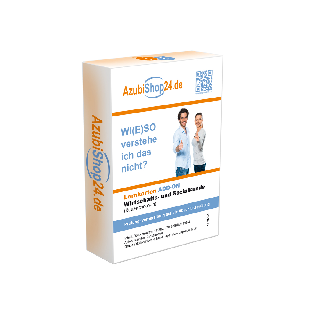 Weitere Ansicht: AzubiShop24.de Kombi-Paket Lernkarten Bauzeichner/-in | Jennifer Christiansen, Tanja Kaden, Princoso GmbH