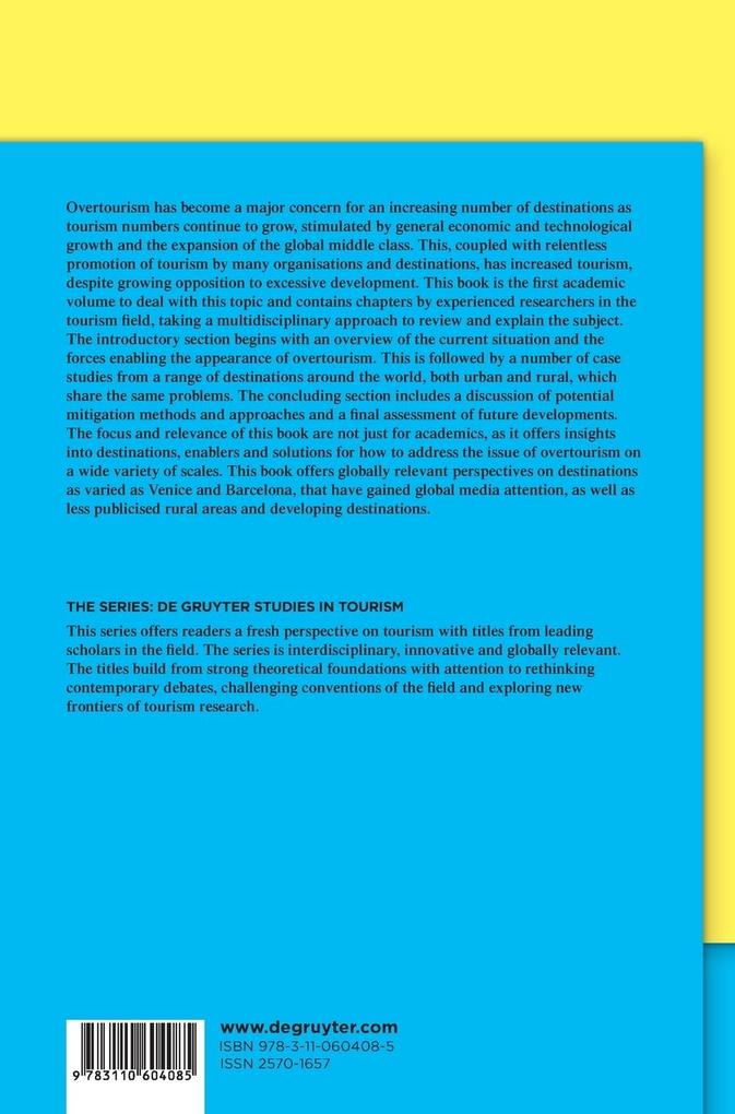 Weitere Ansicht: Overtourism | Jillian Rickly