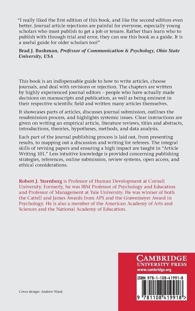 Weitere Ansicht: Guide to Publishing in Psychology Journals