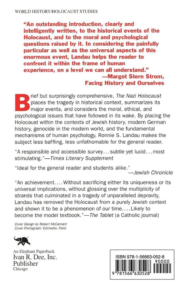 Weitere Ansicht: Nazi Holocaust | Ronnie S. Landau