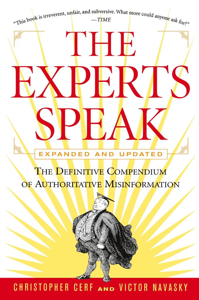 Produktbild: The Experts Speak | Christopher Cerf, Victor S Navasky