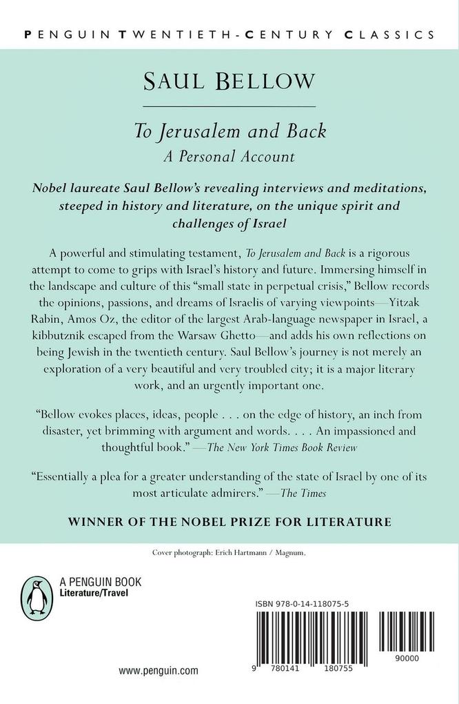 Weitere Ansicht: To Jerusalem and Back | Saul Bellow