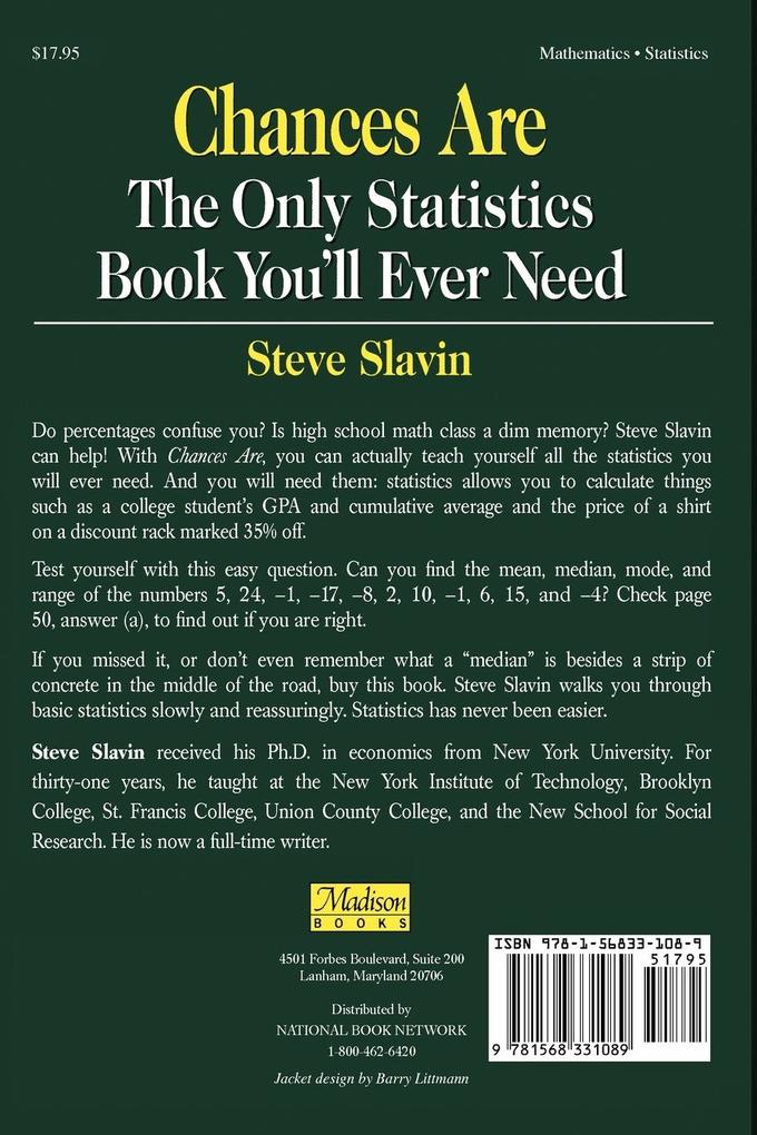 Weitere Ansicht: Chances Are | Steve Slavin