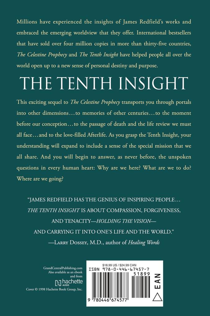 Weitere Ansicht: The Tenth Insight | James Redfield