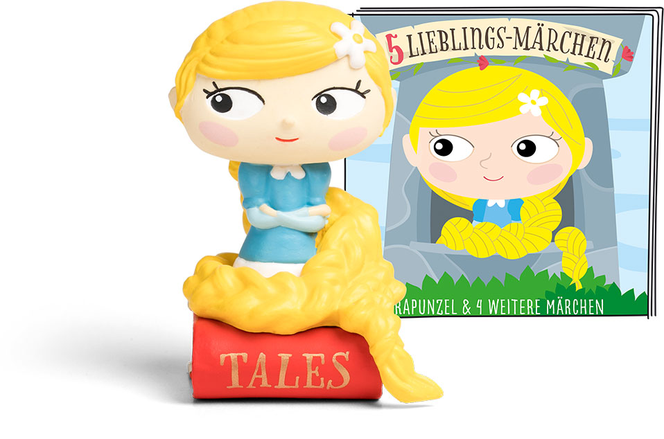 Tonie - 5 Lieblings-Märchen - Rapunzel und weitere Märchen als Spielware