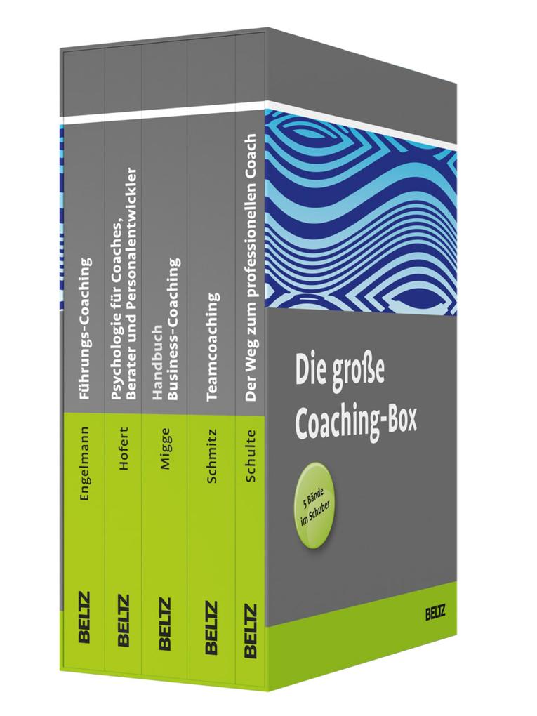 Produktbild: Die große Coaching-Box | Bea Engelmann, Svenja Hofert, Björn Migge, Michael Schmitz, Thomas Schulte