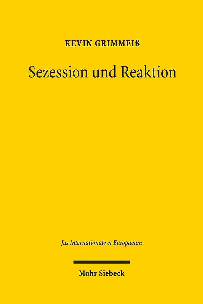 Produktbild: Sezession und Reaktion | Kevin Grimmeiß