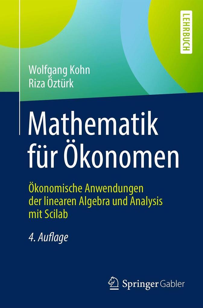 Produktbild: Mathematik für Ökonomen | Wolfgang Kohn, Riza Öztürk
