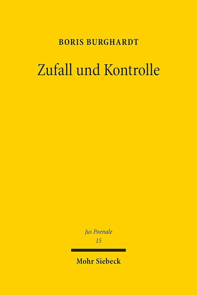 Produktbild: Zufall und Kontrolle | Boris Burghardt