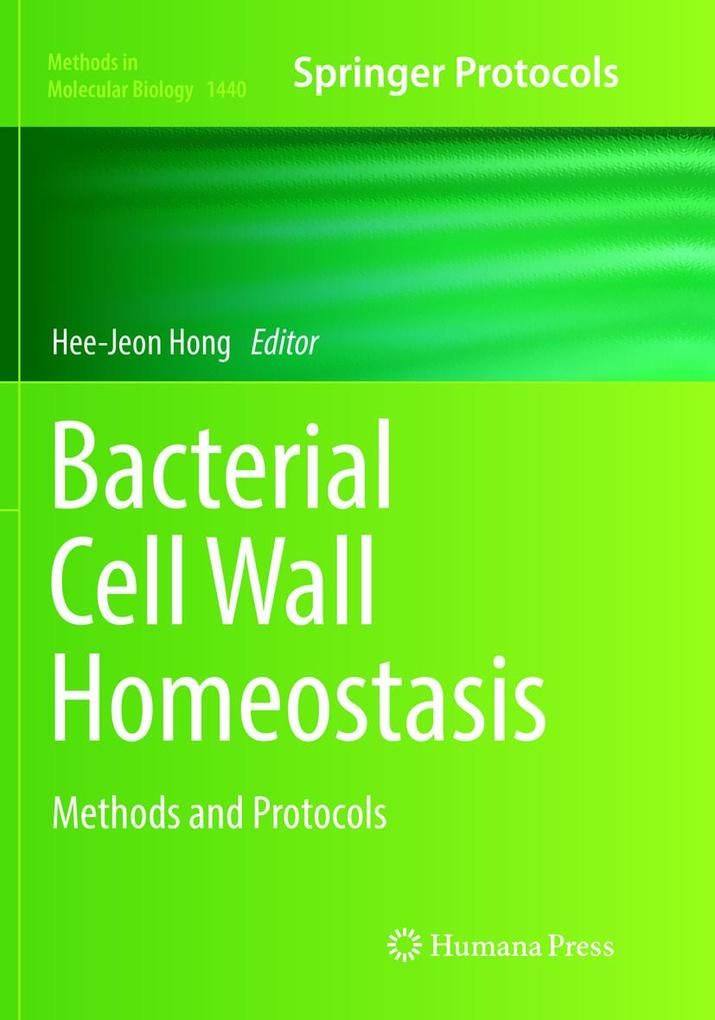 Produktbild: Bacterial Cell Wall Homeostasis