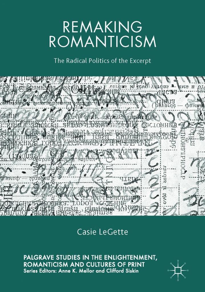 Produktbild: Remaking Romanticism | Casie Legette