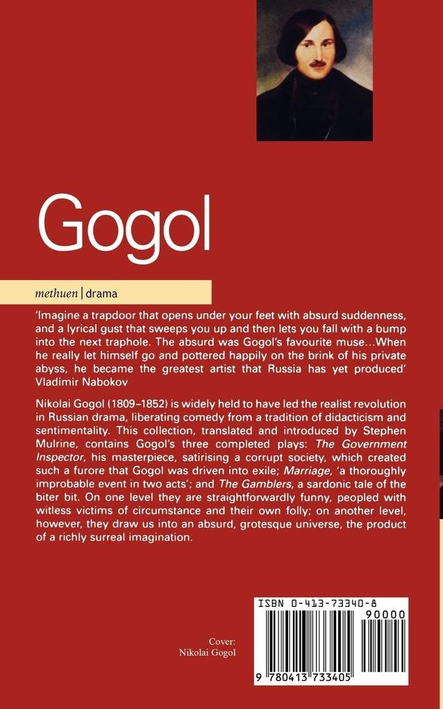 Weitere Ansicht: Gogol | Nikolai Vasil'evich Gogol