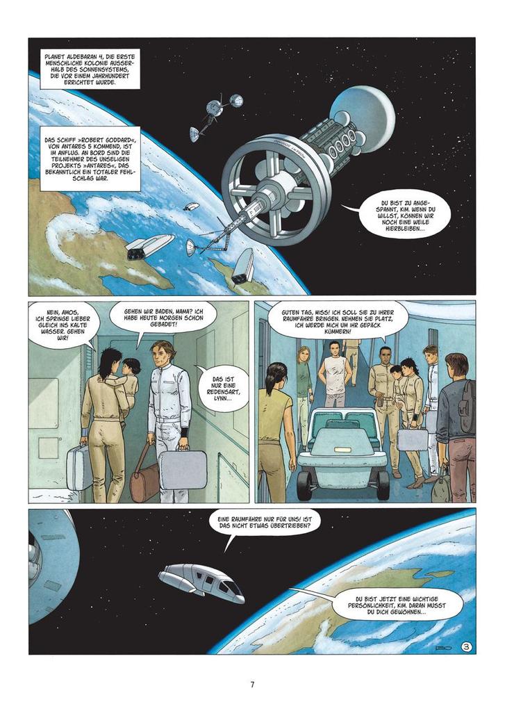 Weitere Ansicht: Rückkehr nach Aldebaran. Band 1 | Leo