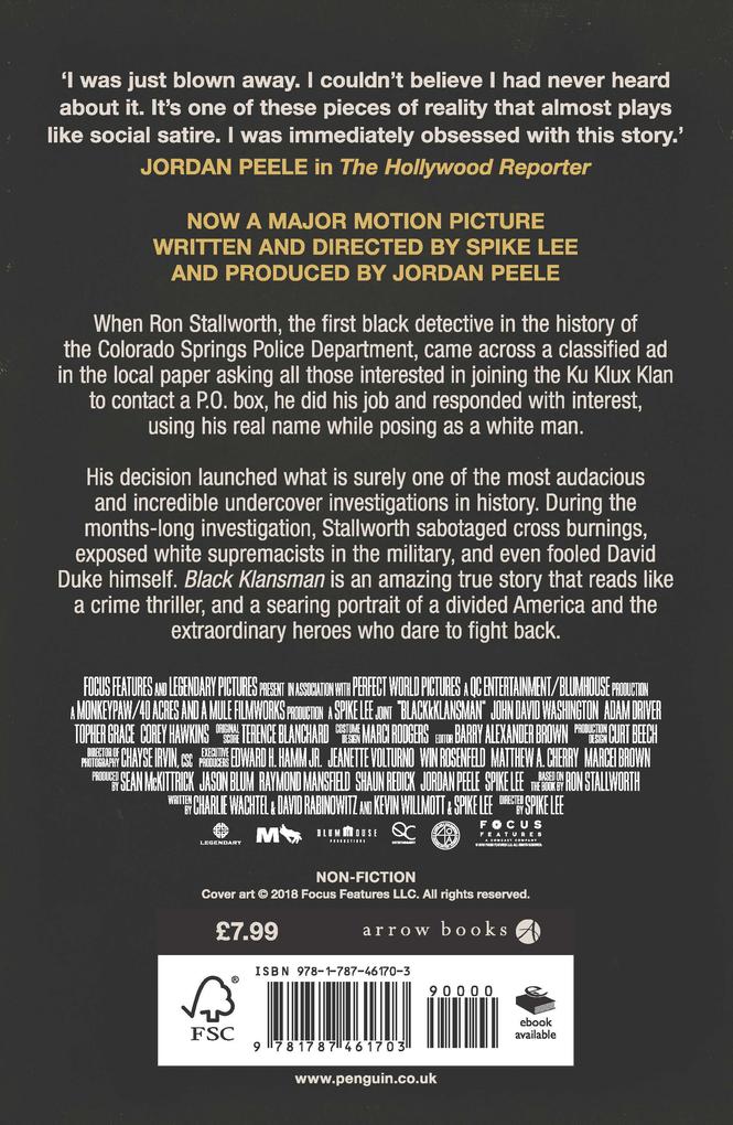 Weitere Ansicht: Black Klansman | Ron Stallworth