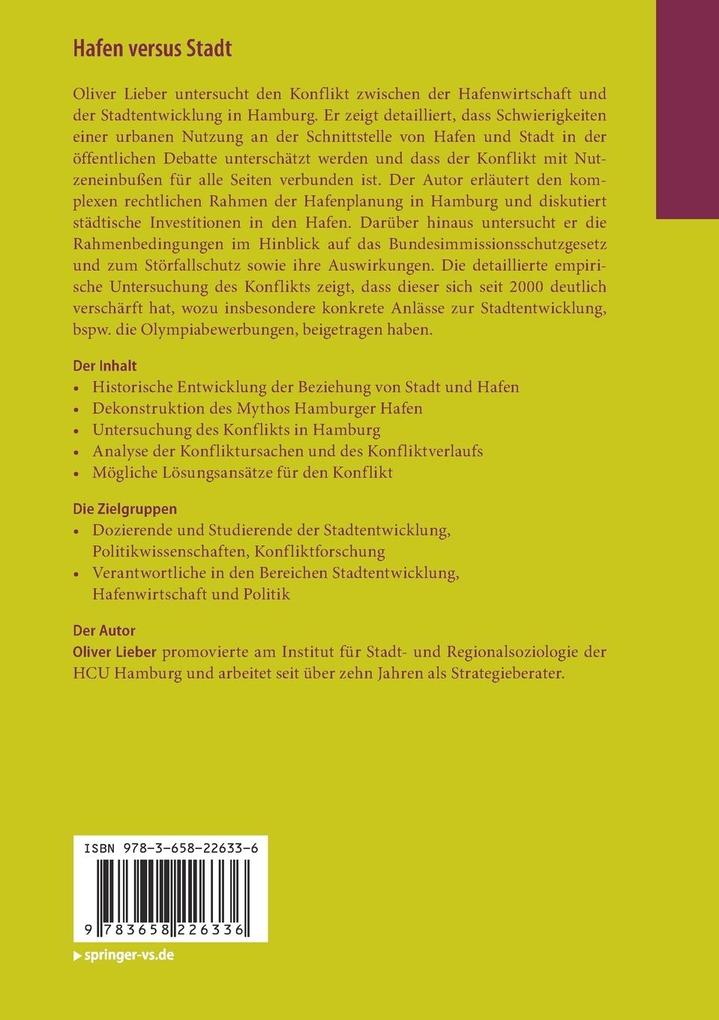 Weitere Ansicht: Hafen versus Stadt | Oliver Lieber