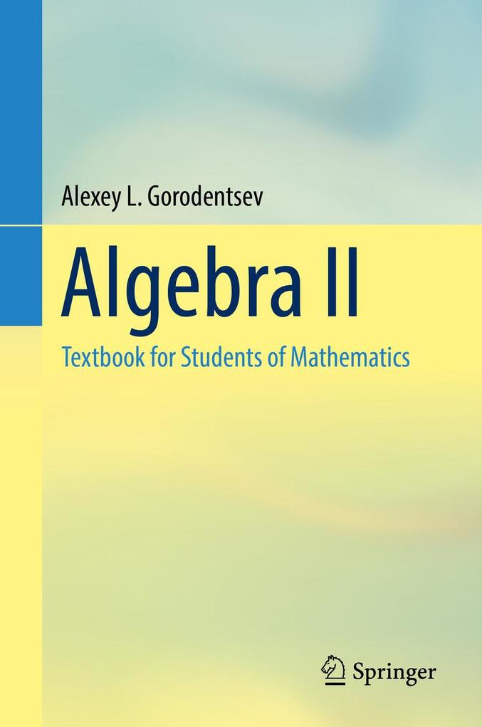 Produktbild: Algebra II | Alexey L. Gorodentsev