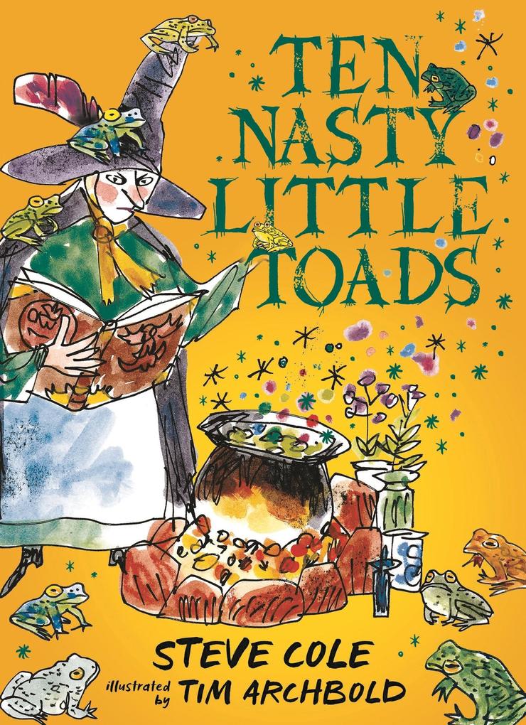 Produktbild: Ten Nasty Little Toads | Steve Cole
