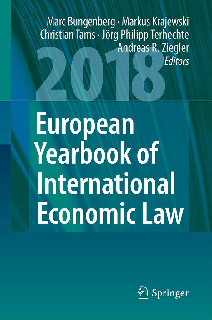 Produktbild: European Yearbook of International Economic Law 2018