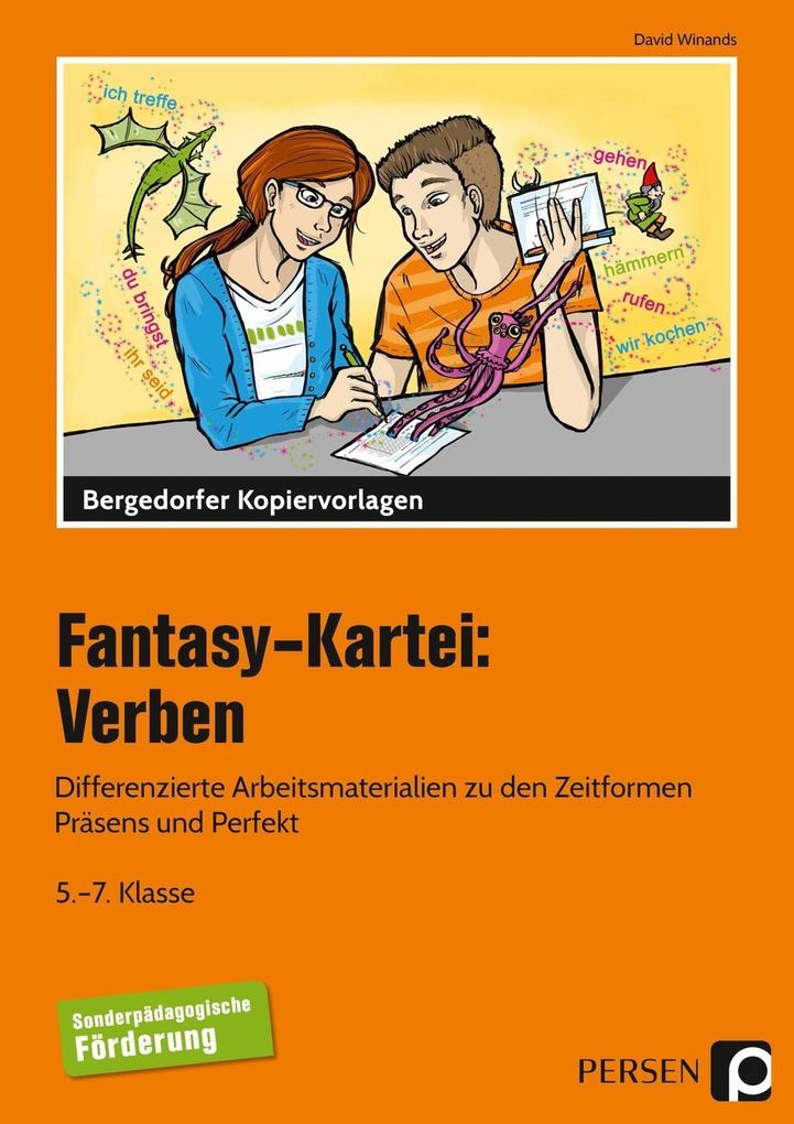 Produktbild: Fantasy-Kartei: Verben | David Winands