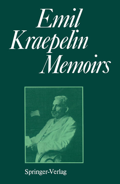 Produktbild: Memoirs | Emil Kraepelin