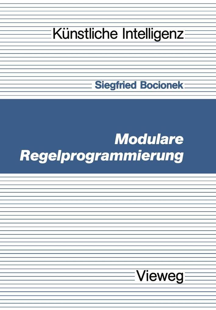 Produktbild: Modulare Regelprogrammierung | Siegfried Bocionek