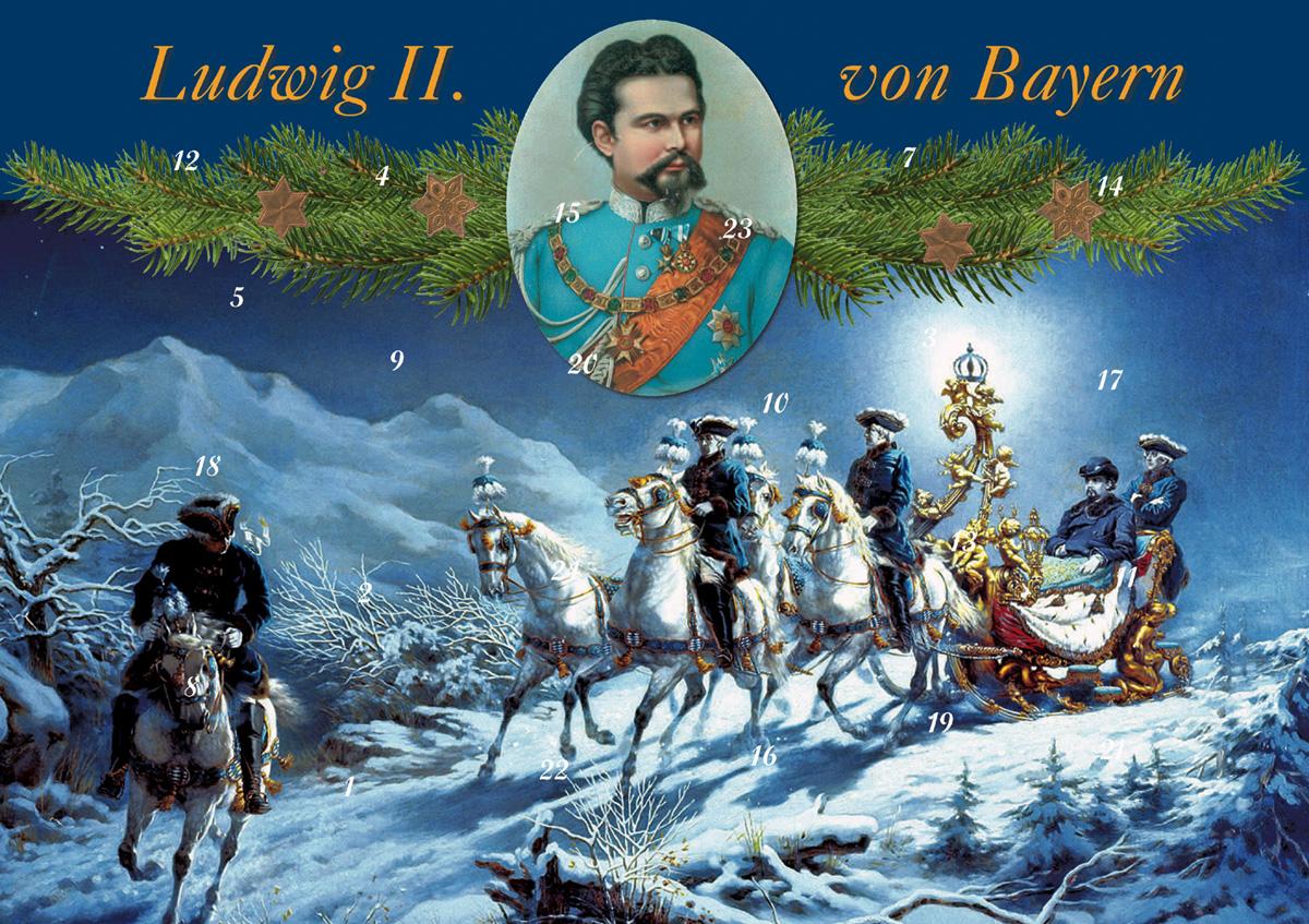 Produktbild: Mit König Ludwig II. durch den Advent | Ludwig II., König von Bayern Ludwig II.