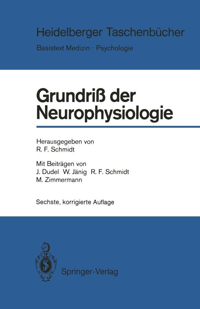 Produktbild: Grundriß der Neurophysiologie