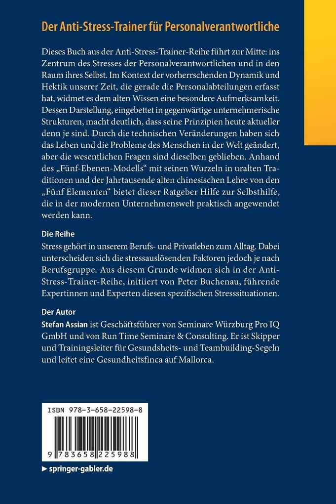 Weitere Ansicht: Der Anti-Stress-Trainer für Personalverantwortliche | Stefan Assian