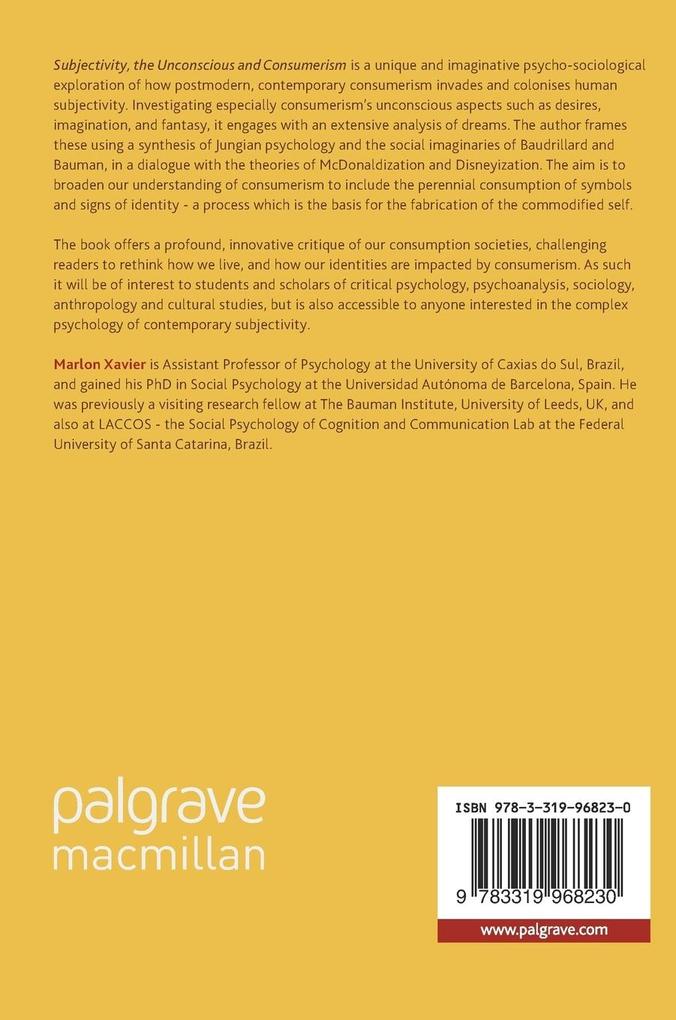 Weitere Ansicht: Subjectivity, the Unconscious and Consumerism | Marlon Xavier