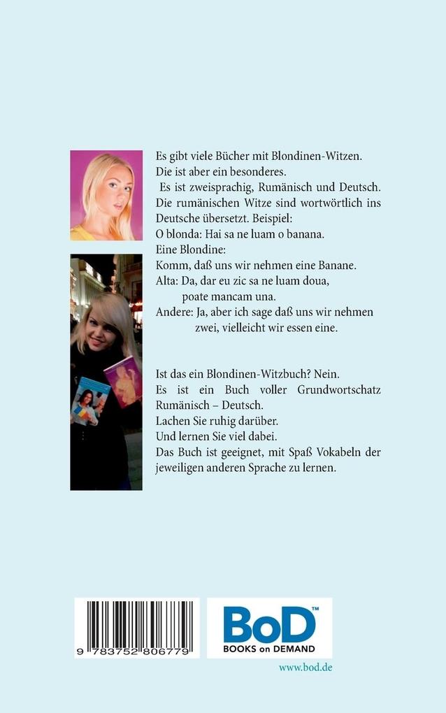 Weitere Ansicht: Blondinen und Rumänisch | Ulrich Greiner-Bechert
