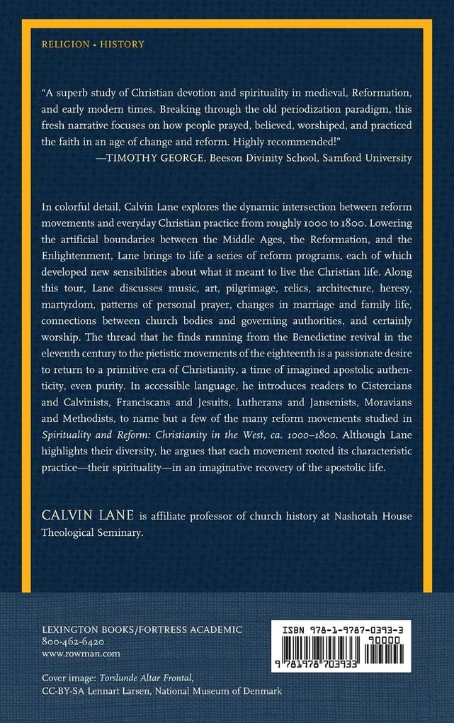 Weitere Ansicht: Spirituality and Reform | Calvin Lane