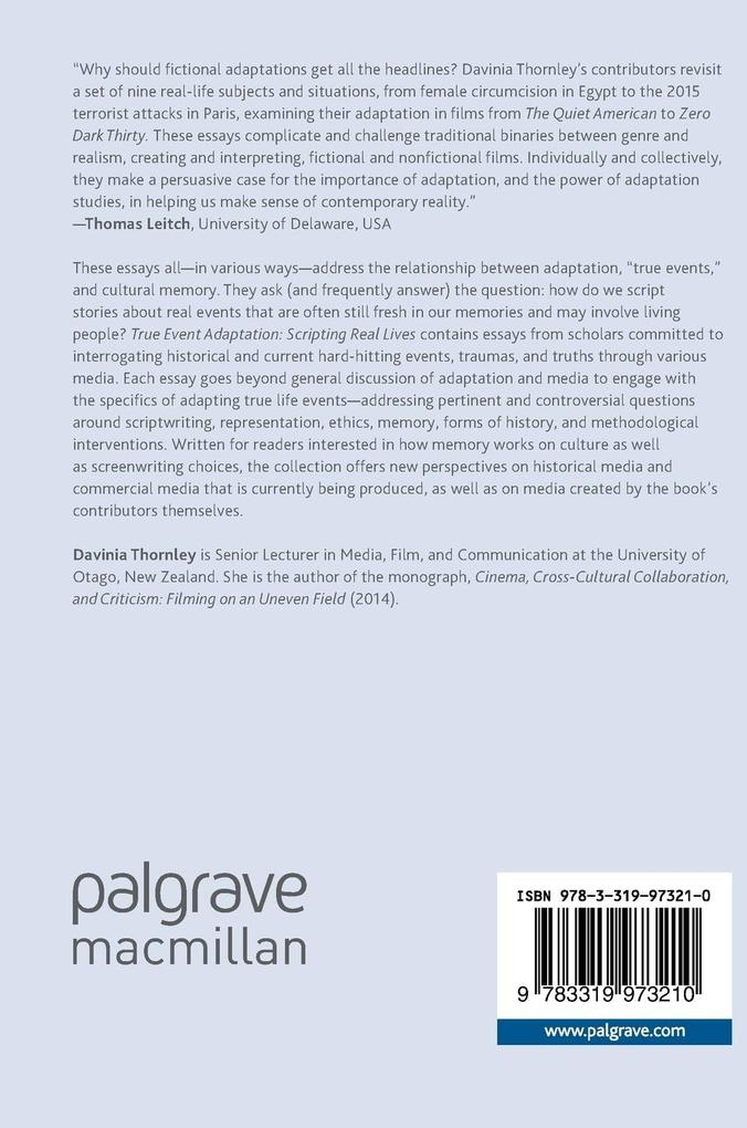 Weitere Ansicht: True Event Adaptation