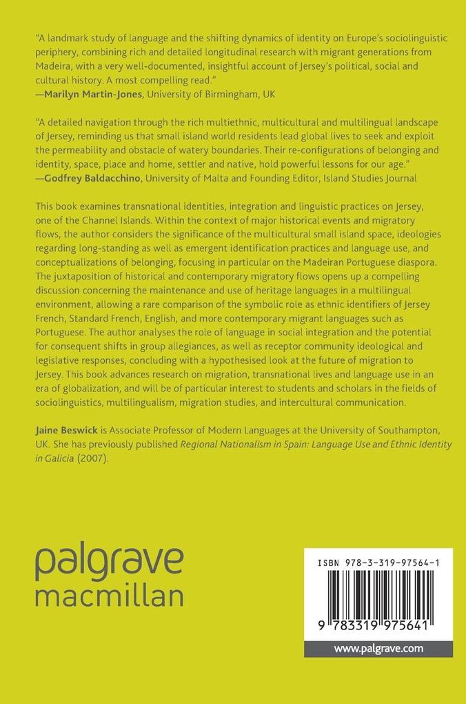 Weitere Ansicht: Identity, Language and Belonging on Jersey | Jaine Beswick