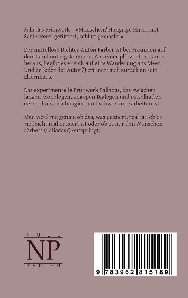 Weitere Ansicht: Anton und Gerda | Hans Fallada
