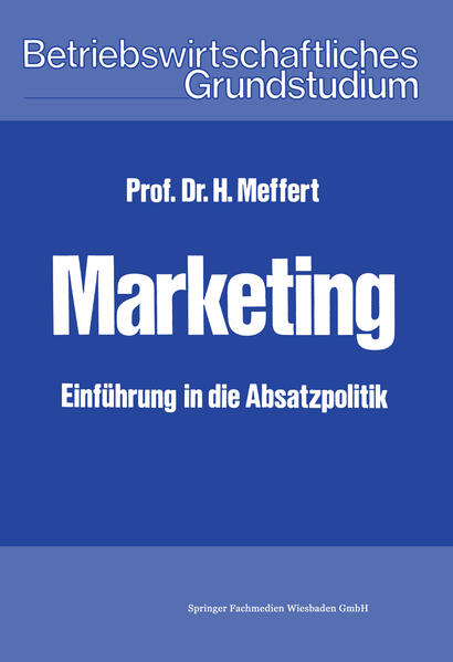 Produktbild: Marketing | Heribert Meffert