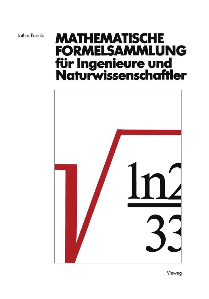 Produktbild: Mathematische Formelsammlung für Ingenieure und Naturwissenschaftler | Lothar Papula