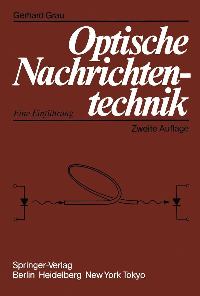 Produktbild: Optische Nachrichtentechnik | G. Grau