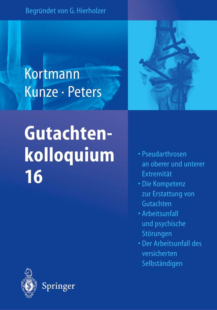 Produktbild: Gutachtenkolloquium 16