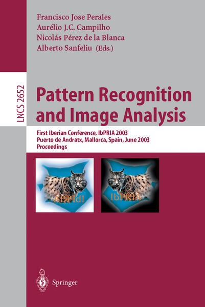 Produktbild: Pattern Recognition and Image Analysis