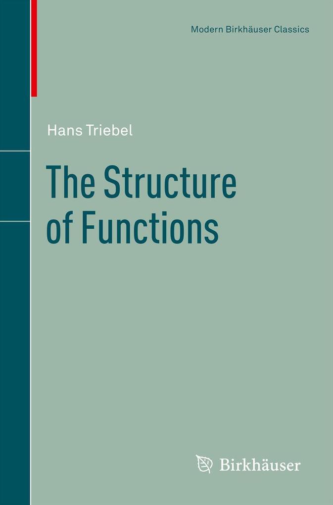 Produktbild: The Structure of Functions | Hans Triebel