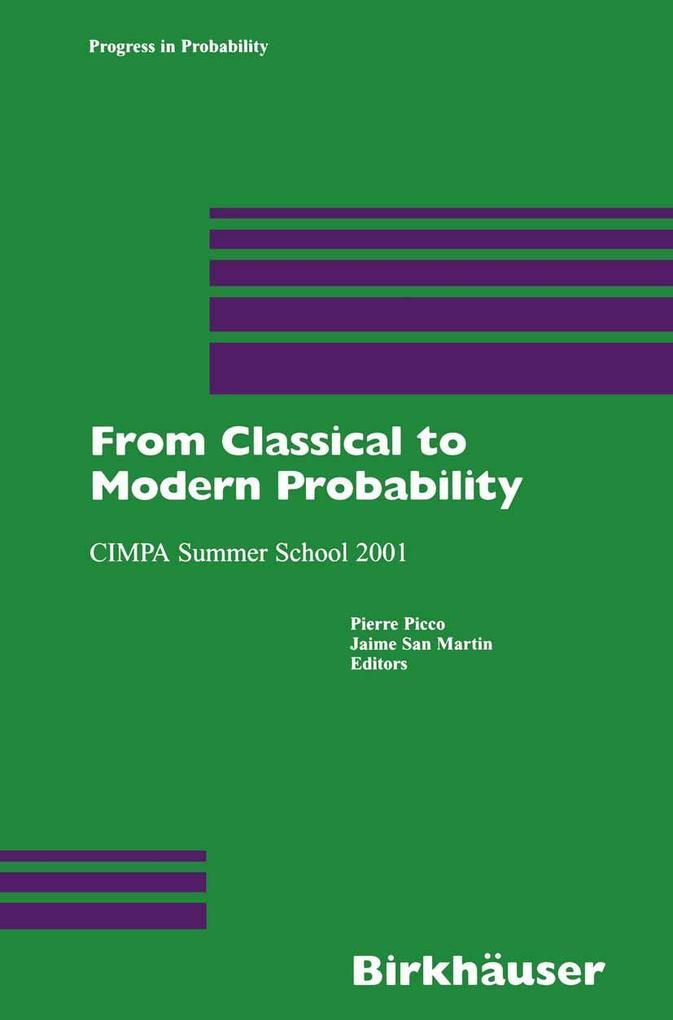 Produktbild: From Classical to Modern Probability
