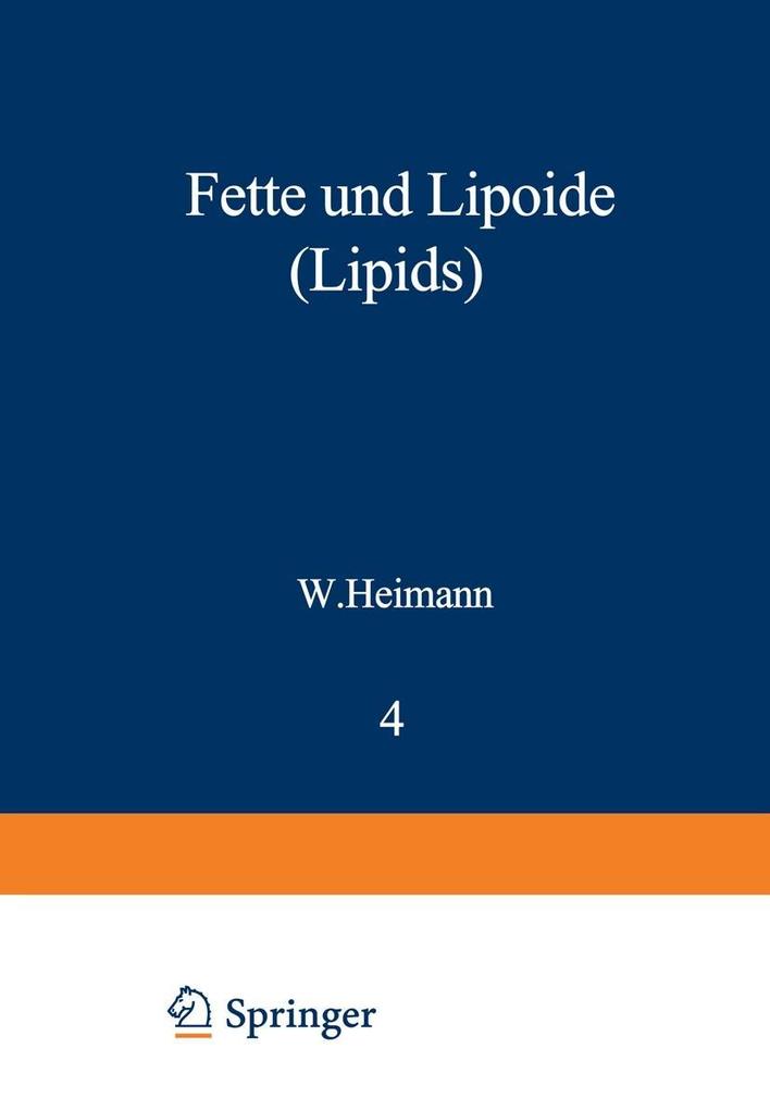 Produktbild: Fette und Lipoide (Lipids)